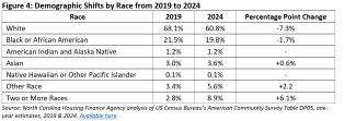Demographic Shifts by Race from 2019 to 2024